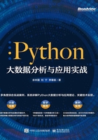 Python大数据分析与应用实战在线阅读