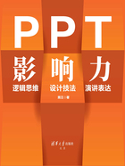 PPT影响力：逻辑思维·设计技法·演讲表达在线阅读