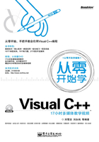 从零开始学Visual C++