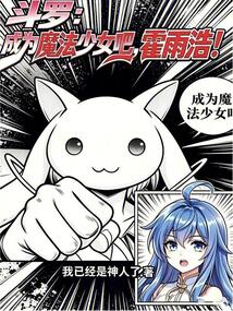 斗罗：成为魔法少女吧，霍雨浩！ 封面
