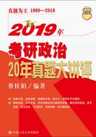 2019年考研政治20年真题大讲评