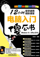 电脑入门傻瓜书（Windows 10+Office 2016）在线阅读