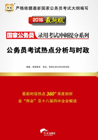 国家公务员录用考试冲刺提分系列：公务员考试热点分析与时政（2016最新版）在线阅读