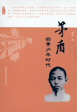 茅盾的青少年时代 封面