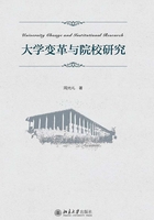 大學變革與院校研究在線閱讀