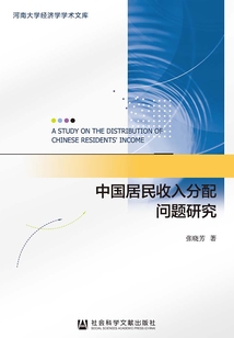 中國居民收入分配問題研究