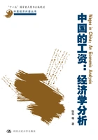 中国的工资:经济学分析在线阅读