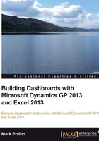 Building Dashboards with Microsoft Dynamics GP 2013 and Excel 2013在线阅读