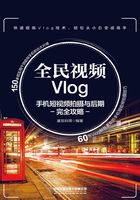 全民视频Vlog：手机短视频拍摄与后期完全攻略在线阅读