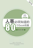 人事必须知道的80个Excel函数在线阅读