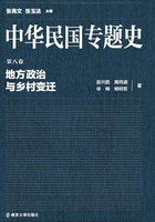 中华民国专题史第08卷：地方政治与乡村变迁在线阅读