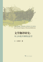 文学翻译研究：从文本批评到理论思考