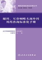 眼科、耳鼻咽喉头颈外科用药咨询标准化手册在线阅读