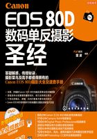 Canon EOS 80D数码单反摄影圣经在线阅读