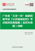 2020年广东省“三支一扶”选拔招募考试《公共基础知识》考点精讲及典型题（含历年真题）详解在线阅读