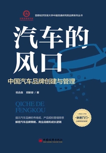 汽車的風(fēng)口:中國汽車品牌創(chuàng)建與管理