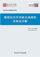 2020年微观经济学考研全真模拟试卷及详解在线阅读