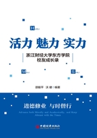 活力 魅力 实力：浙江财经大学东方学院校友成长录