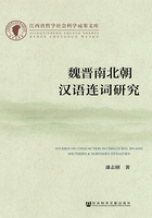 魏晋南北朝汉语连词研究（江西省哲学社会科学成果文库）