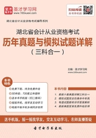 湖北省会计从业资格考试历年真题与模拟试题详解（三科合一）在线阅读