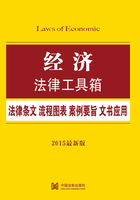 经济法律工具箱：法律条文·流程图表·案例要旨·文书应用在线阅读