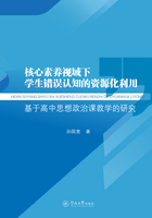 核心素养视域下学生错误认知的资源化利用：基于高中思想政治课教学的研究