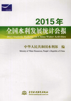 2015年全国水利发展统计公报=2015 Statistic Bulletin on China Water Activities