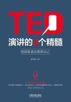 TED演讲的8个精髓：用高效表达推销自己在线阅读