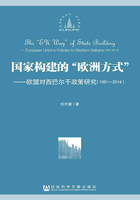 国家构建的“欧洲方式”：欧盟对西巴尔干政策研究（1991～2014）