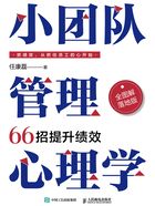 小团队管理心理学(全图解落地版)在线阅读