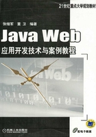 Java Web应用开发技术与案例教程