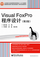 Visual FoxPro程序设计