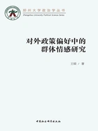 对外政策偏好中的群体情感研究在线阅读