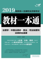 2019国家统一法律职业资格考试教材一本通8：法理学·中国法律史·宪法·司法制度和法律职业道德在线阅读