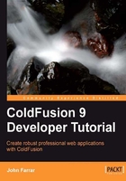 ColdFusion 9 Developer Tutorial在线阅读