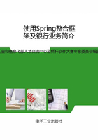 使用Spring整合框架及银行业务简介（蓝桥杯软件大赛培训教材-Java方向）