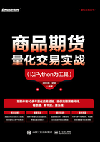 商品期货量化交易实战：以Python为工具