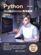 Python GUI设计tkinter菜鸟编程（增强版）