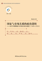 国家与市场关系的政治逻辑：当代中国国家与市场关系的演变（1949～2008）在线阅读