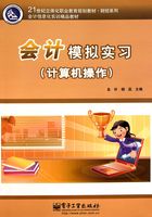 会计模拟实习（计算机操作）在线阅读