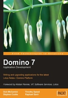 Domino 7 Application Development