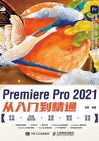 Premiere Pro 2021从入门到精通在线阅读