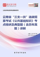 2020年云南省“三支一扶”选拔招募考试《公共基础知识》考点精讲及典型题（含历年真题）详解