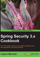 Spring Security 3.x Cookbook