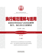 最高人民法院审判指导书系:执行规范理解与适用·上册(第3版)在线阅读