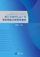 浙江省地理信息产业专利导航分析研究报告在线阅读