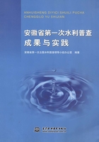 安徽省第一次水利普查成果与实践