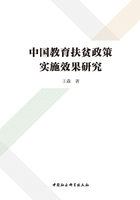 中国教育扶贫政策实施效果研究在线阅读