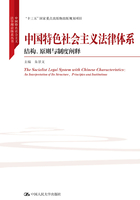 中国特色社会主义法律体系：结构、原则与制度阐释