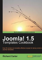 Joomla! 1.5 Templates Cookbook在线阅读